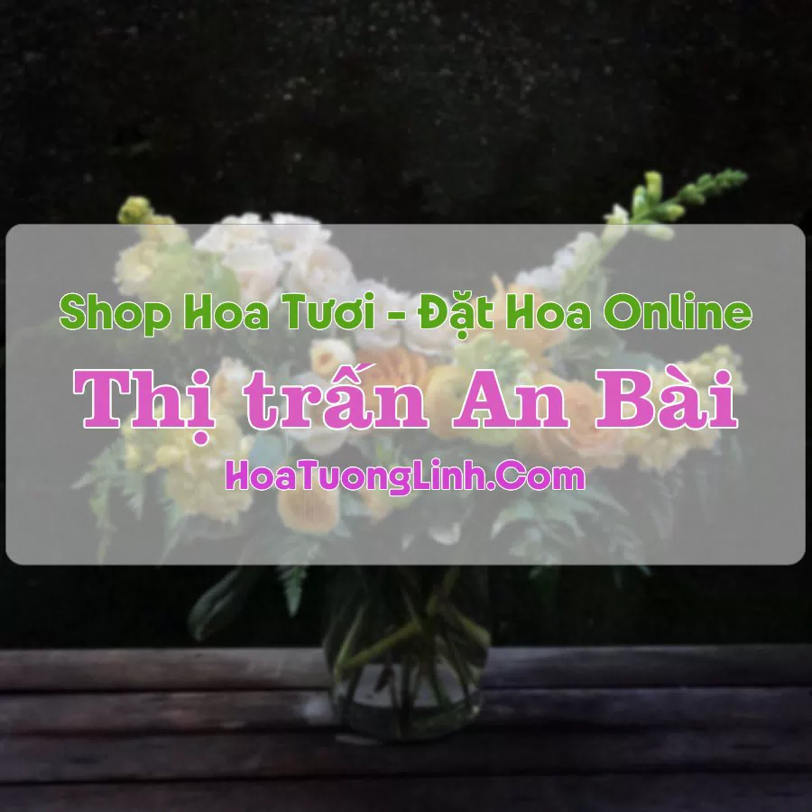 Shop Hoa Tươi Thị Trấn An Bài – Thái Bình