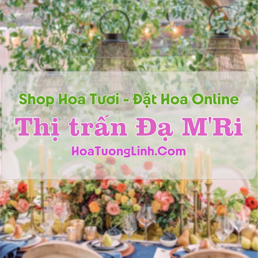 Shop Hoa Tươi TT Đạ M'Ri – Lâm Đồng