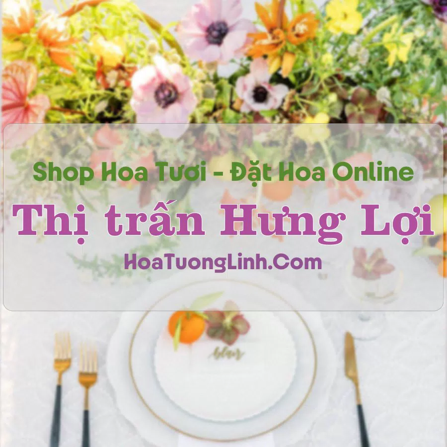 Shop Hoa Tươi Thị Trấn Hưng Lợi – Sóc Trăng