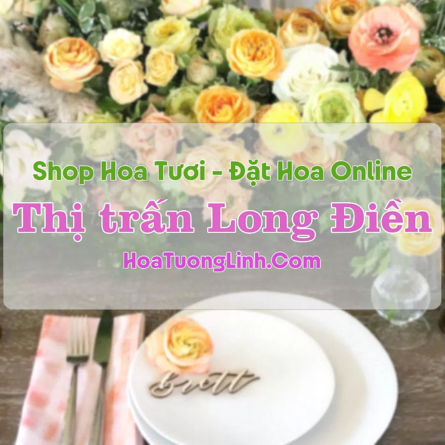 Shop Hoa Tươi Thị trấn Long Điền – Bà Rịa - Vũng Tàu