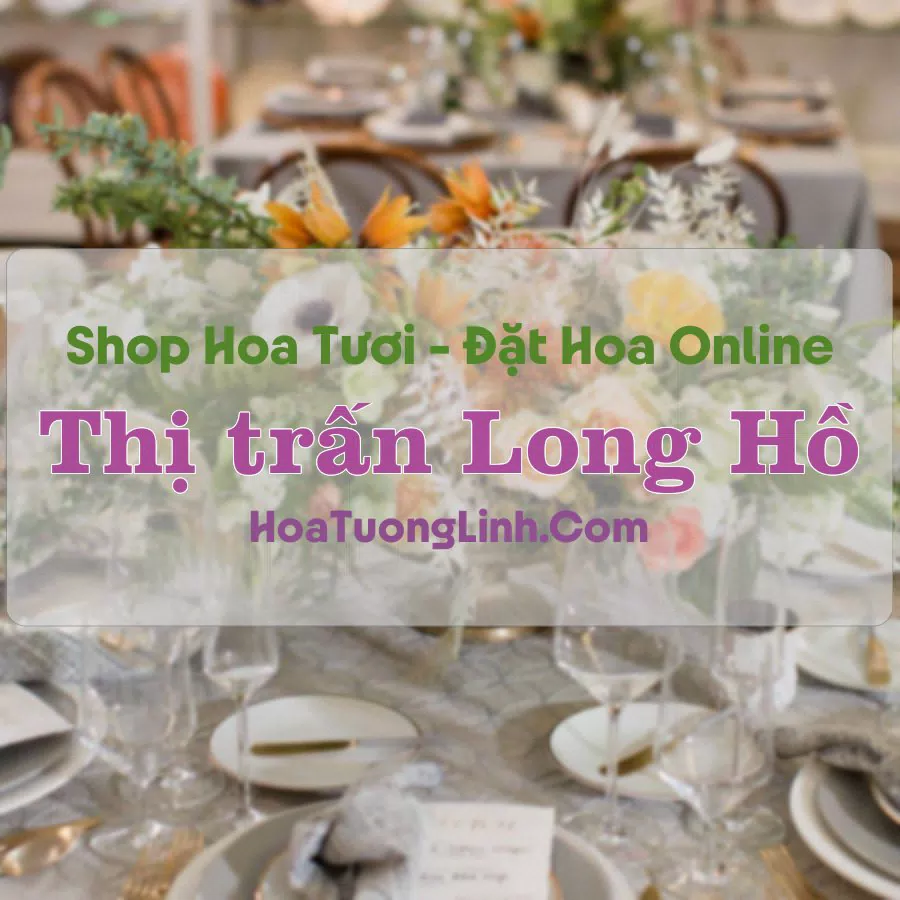 Shop Hoa Tươi Thị Trấn Long Hồ – Vĩnh Long
