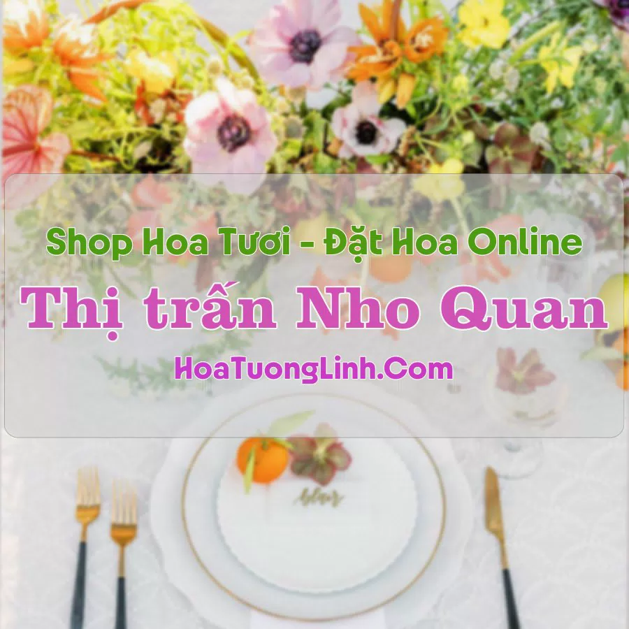 Shop Hoa Tươi Thị Trấn Nho Quan – Ninh Bình