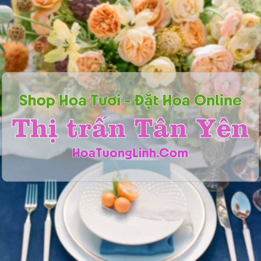 Shop Hoa Tươi Thị Trấn Tân Yên – Hàm Yên, Tuyên Quang