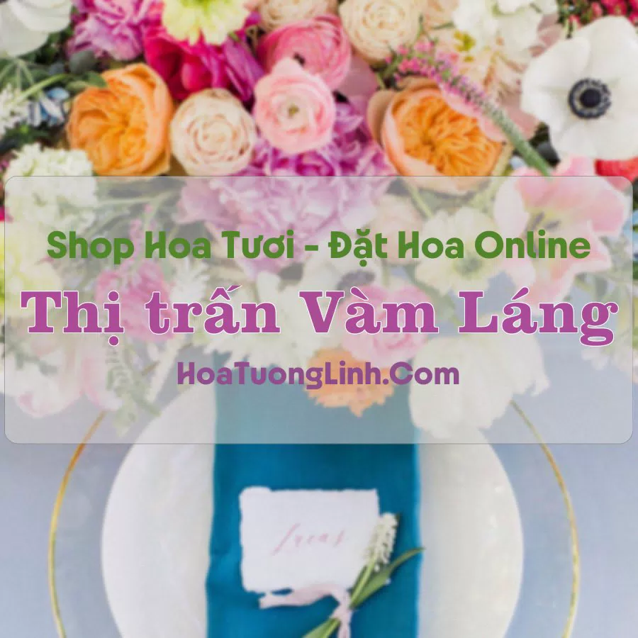 Shop Hoa Tươi Thị trấn Vàm Láng – Tiền Giang