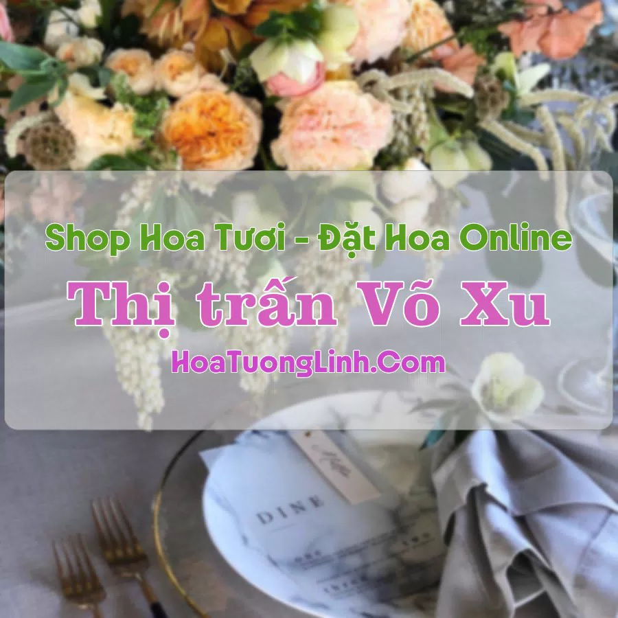 Shop Hoa Tươi Thị trấn Võ Xu – Bình Thuận