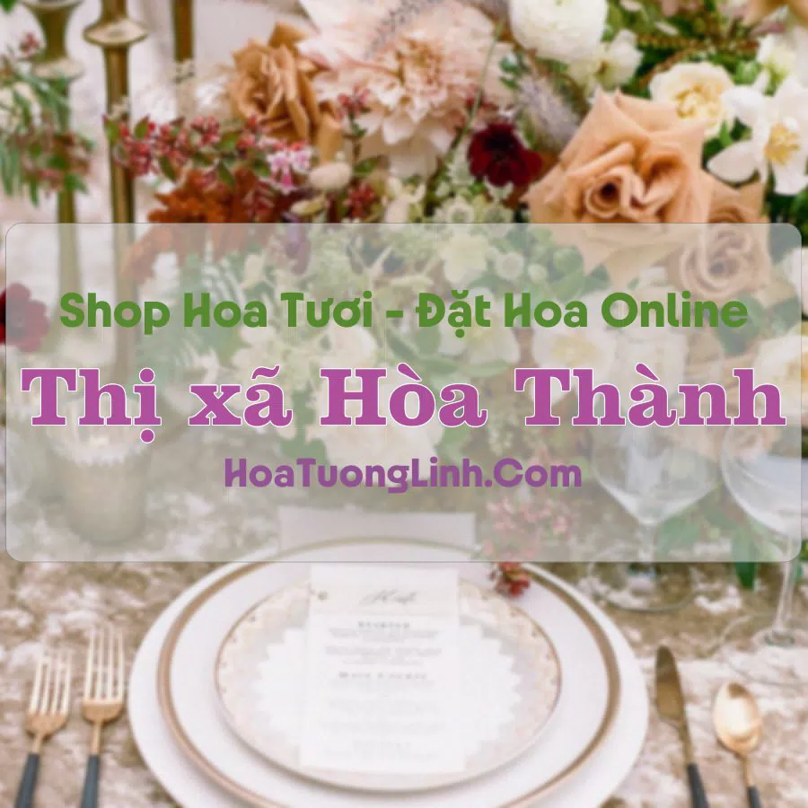 Shop Hoa Tươi Thị xã Hòa Thành – Tây Ninh