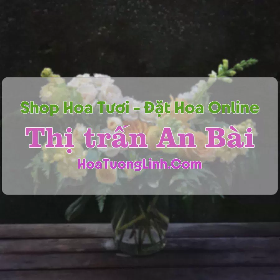 Shop Hoa Tươi Thị Trấn An Bài - Thái Bình