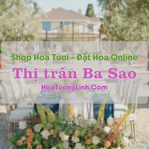 Shop Hoa Tươi Thị Trấn Ba Sao - Hà Nam