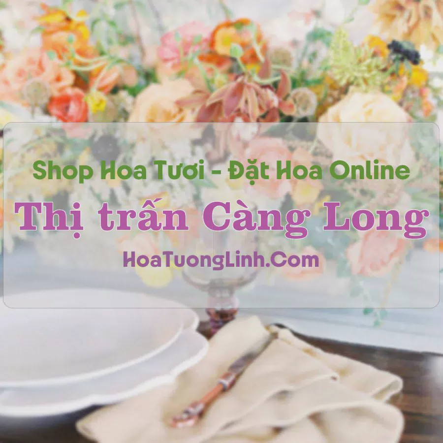 Shop Hoa Tươi Thị trấn Càng Long - Trà Vinh