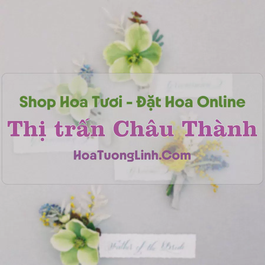 Shop Hoa Tươi Thị trấn Châu Thành - Trà Vinh