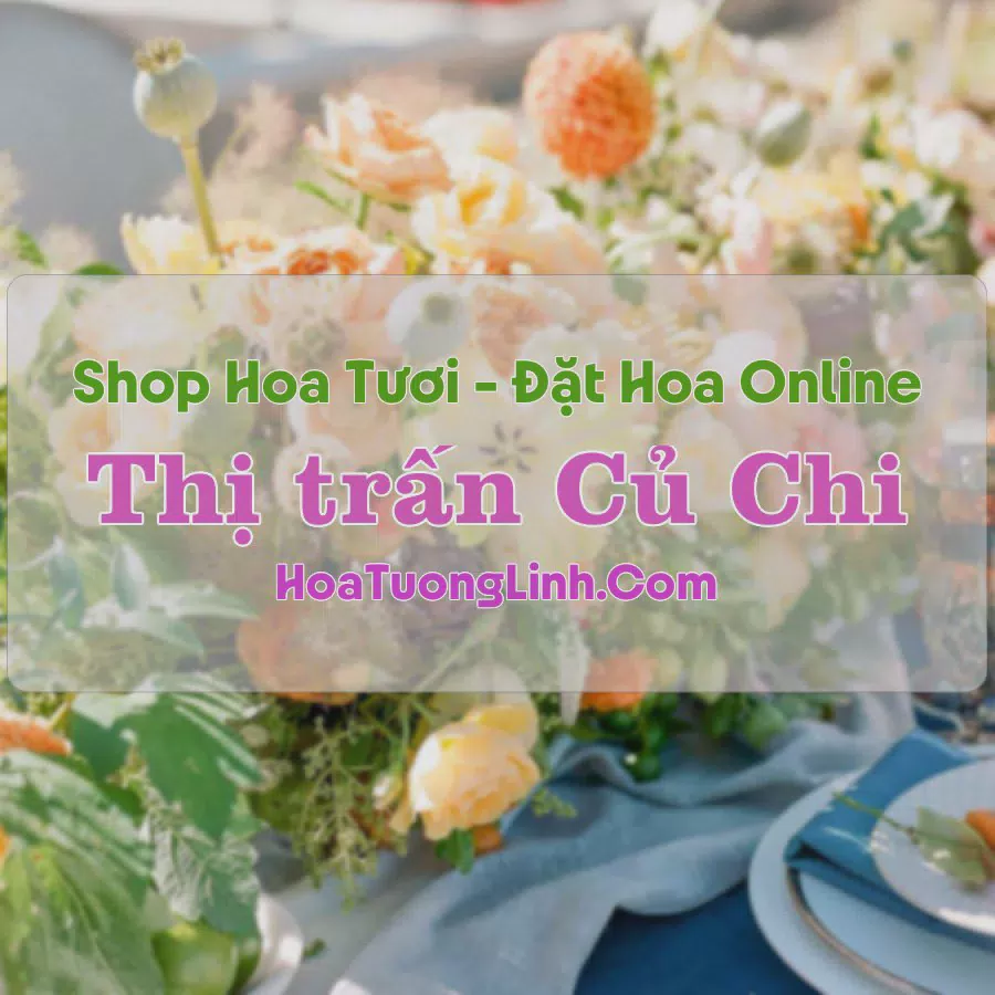 Shop Hoa Tươi Thị Trấn Củ Chi - TP.HCM