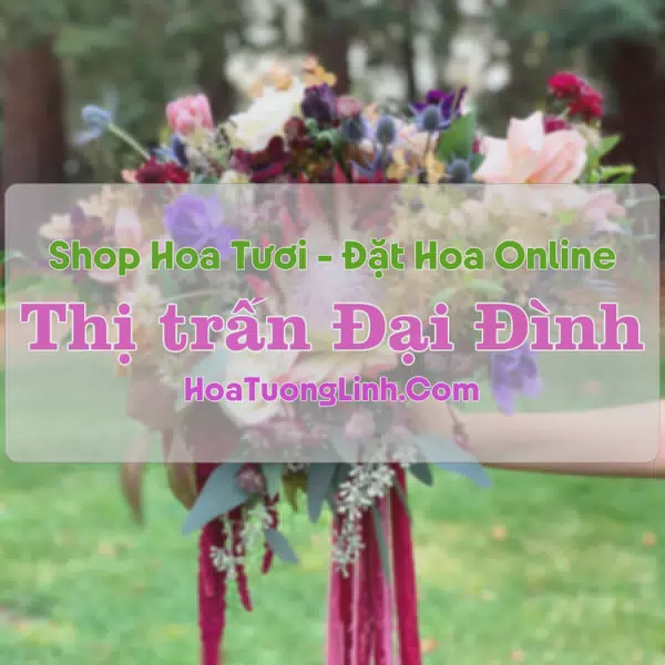 Shop Hoa Tươi Thị Trấn Đại Đình - Vĩnh Phúc
