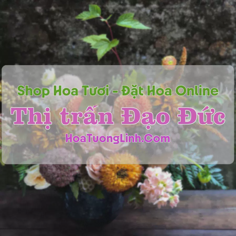 Shop Hoa Tươi Thị Trấn Đạo Đức - Vĩnh Phúc