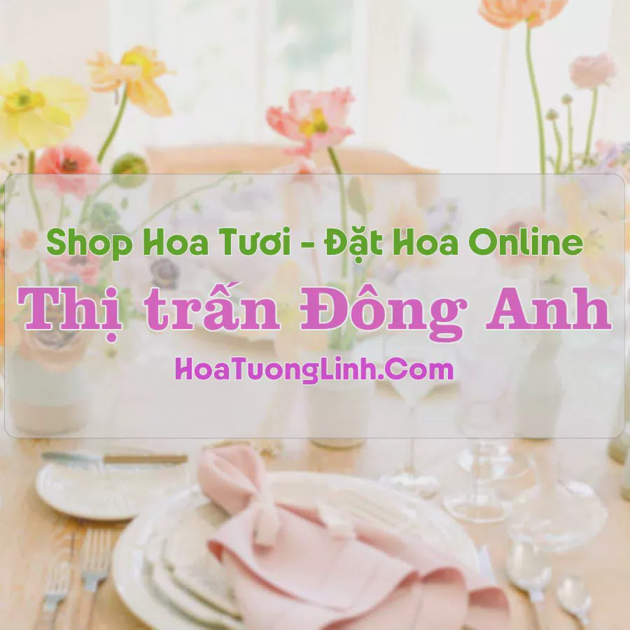 Shop Hoa Tươi Thị trấn Đông Anh - Hà Nội