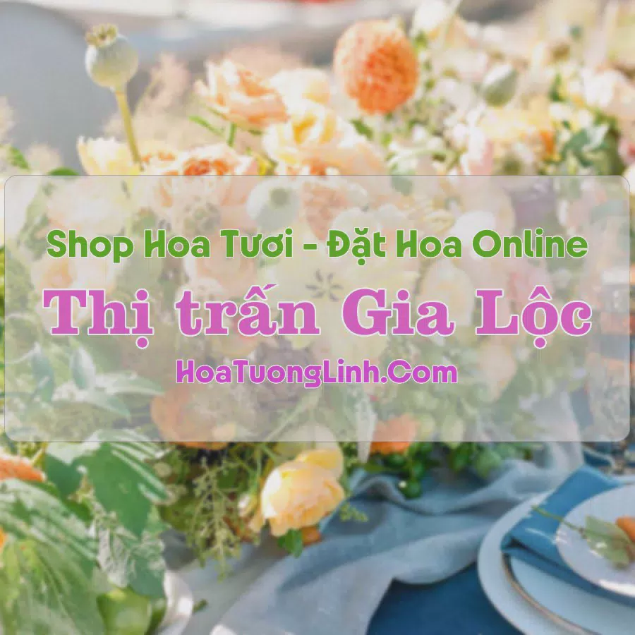 Shop Hoa Tươi Thị Trấn Gia Lộc - Hải Dương