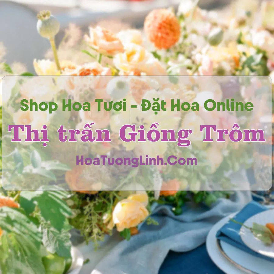 Shop Hoa Tươi Thị Trấn Giồng Trôm – Bến Tre