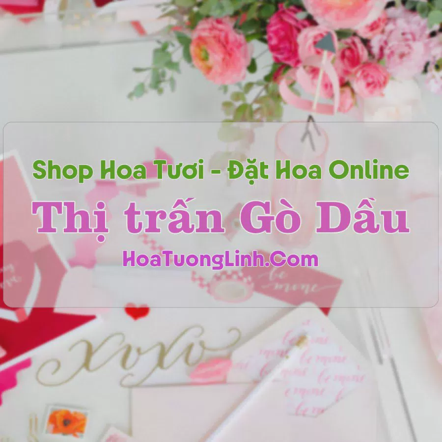 Shop Hoa Tươi Thị trấn Gò Dầu - Tây Ninh