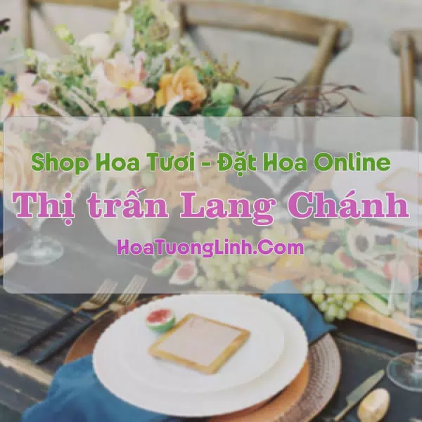Shop Hoa Tươi Thị Trấn Lang Chánh - Thanh Hóa