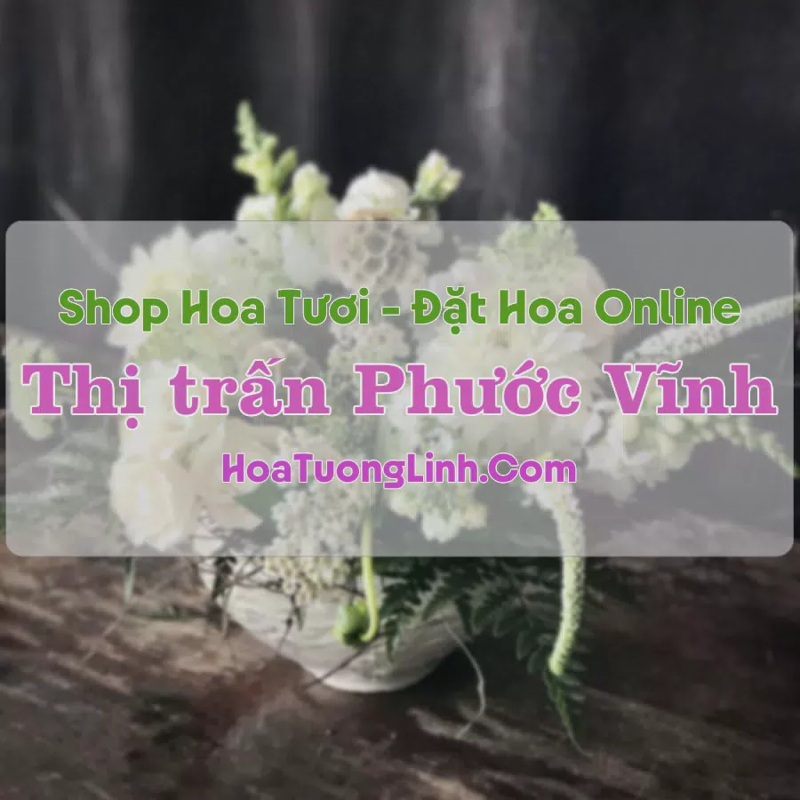 Shop Hoa Tươi Thị trấn Phước Vĩnh - Bình Dương