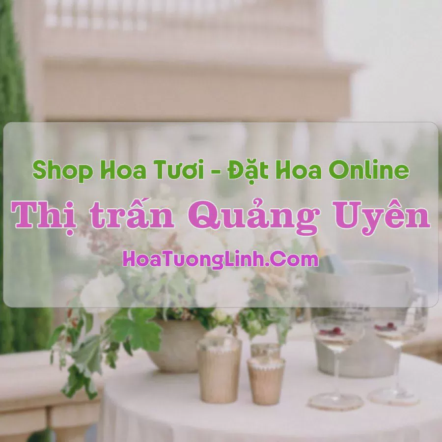 Shop Hoa Tươi Thị trấn Quảng Uyên - Cao Bằng