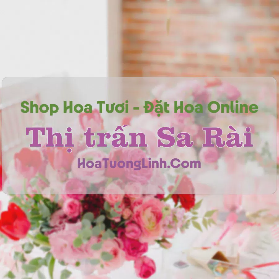 Shop Hoa Tươi Thị Trấn Sa Rài - Đồng Tháp