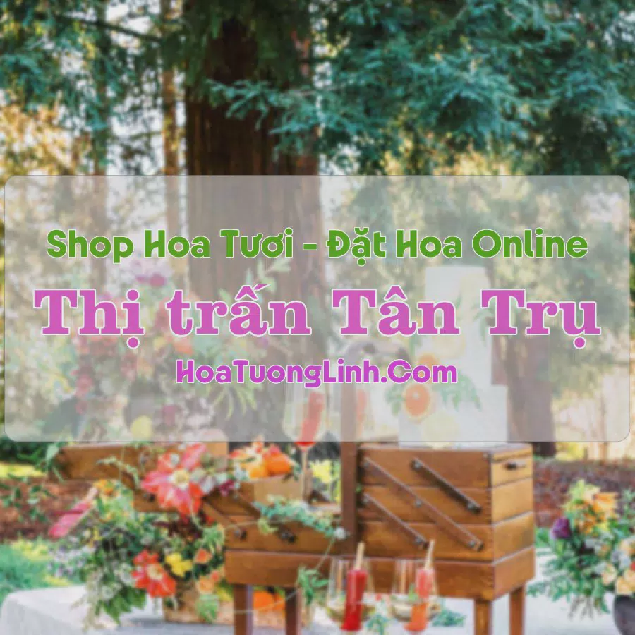 Shop Hoa Tươi Thị trấn Tân Trụ - Long An