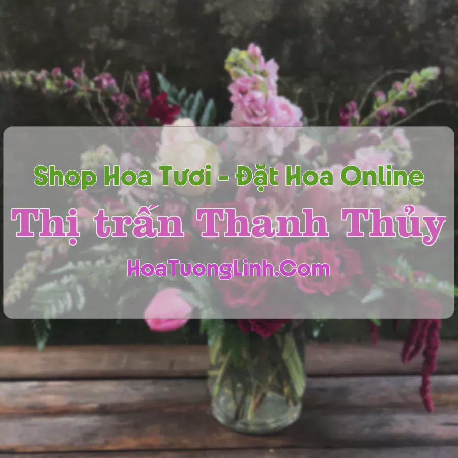 Shop Hoa Tươi Thị Trấn Thanh Thủy - Phú Thọ
