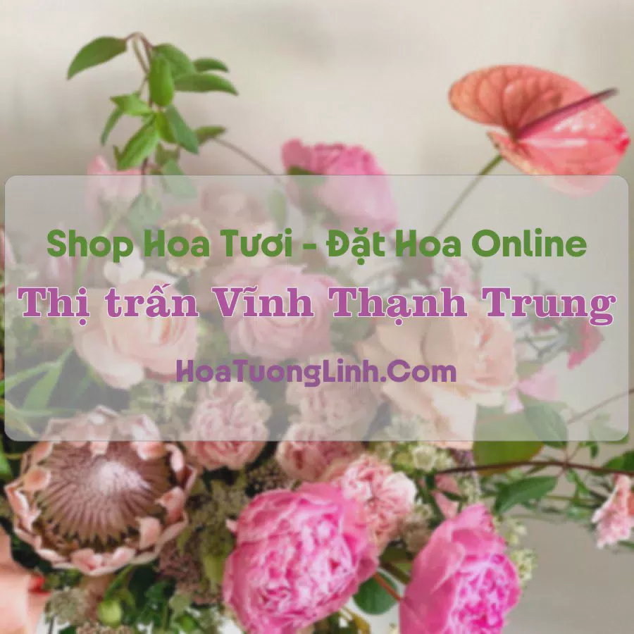 Shop Hoa Tươi Thị Trấn Vĩnh Thạnh Trung - An Giang