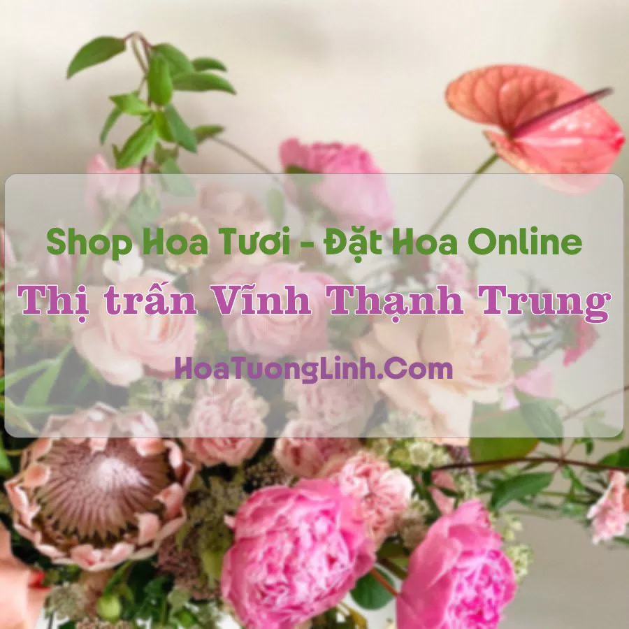 Shop Hoa Tươi Thị Trấn Vĩnh Thạnh Trung – An Giang