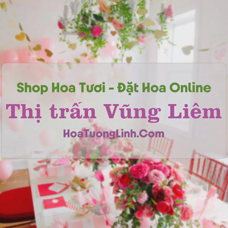 Shop Hoa Tươi Thị Trấn Vũng Liêm - Vĩnh Long