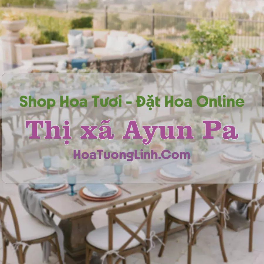 Shop Hoa Tươi Thị xã Ayun Pa - Gia Lai