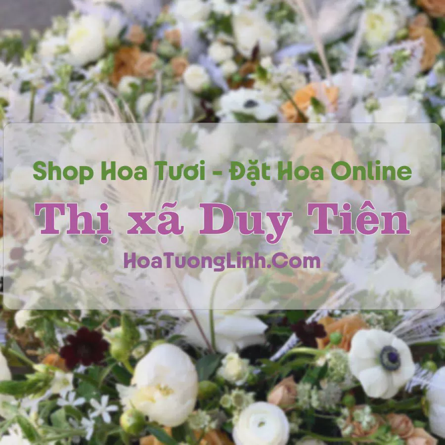 Shop Hoa Tươi Thị xã Duy Tiên - Hà Nam