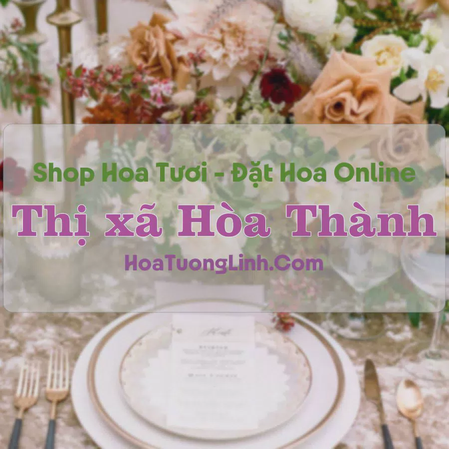 Shop Hoa Tươi Thị xã Hòa Thành - Tây Ninh