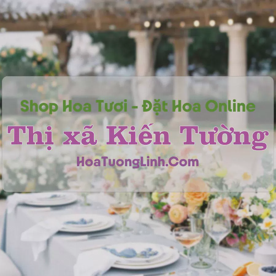 Shop Hoa Tươi Thị xã Kiến Tường - Long An