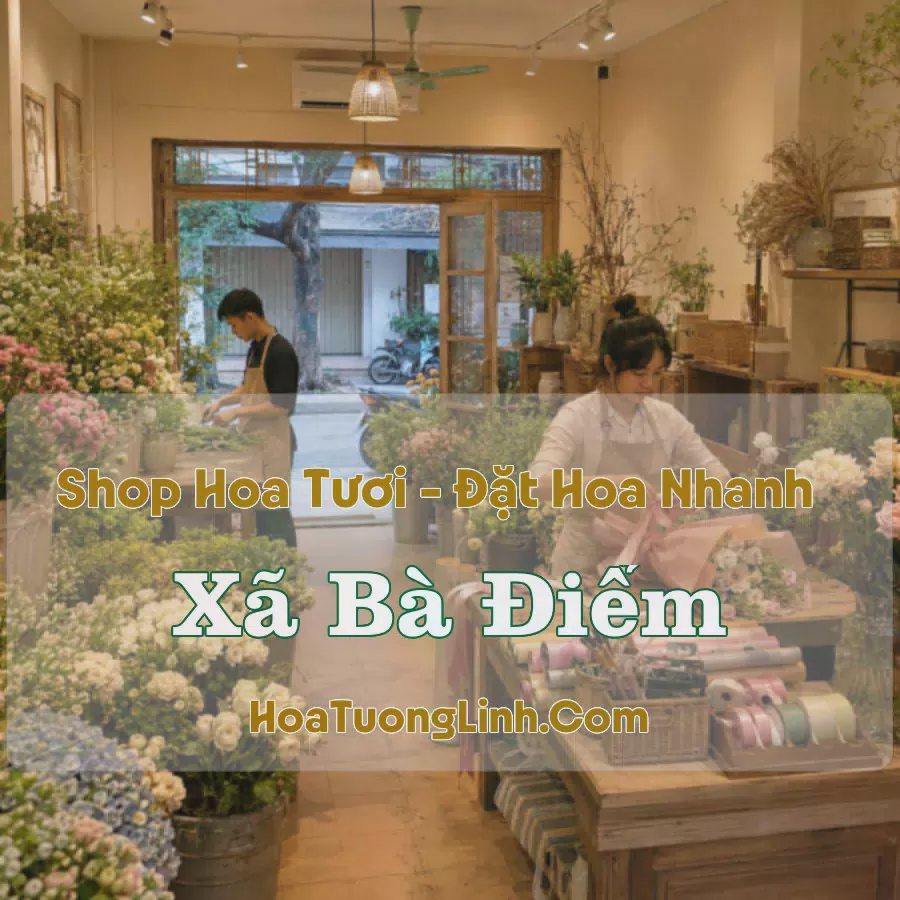 Shop Hoa Tươi Xã Bà Điểm, TP.HCM - Nhiều Mẫu Đẹp