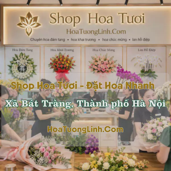 Shop Hoa Tươi Xã Bát Tràng, Hà Nội - Giao Tận Nơi