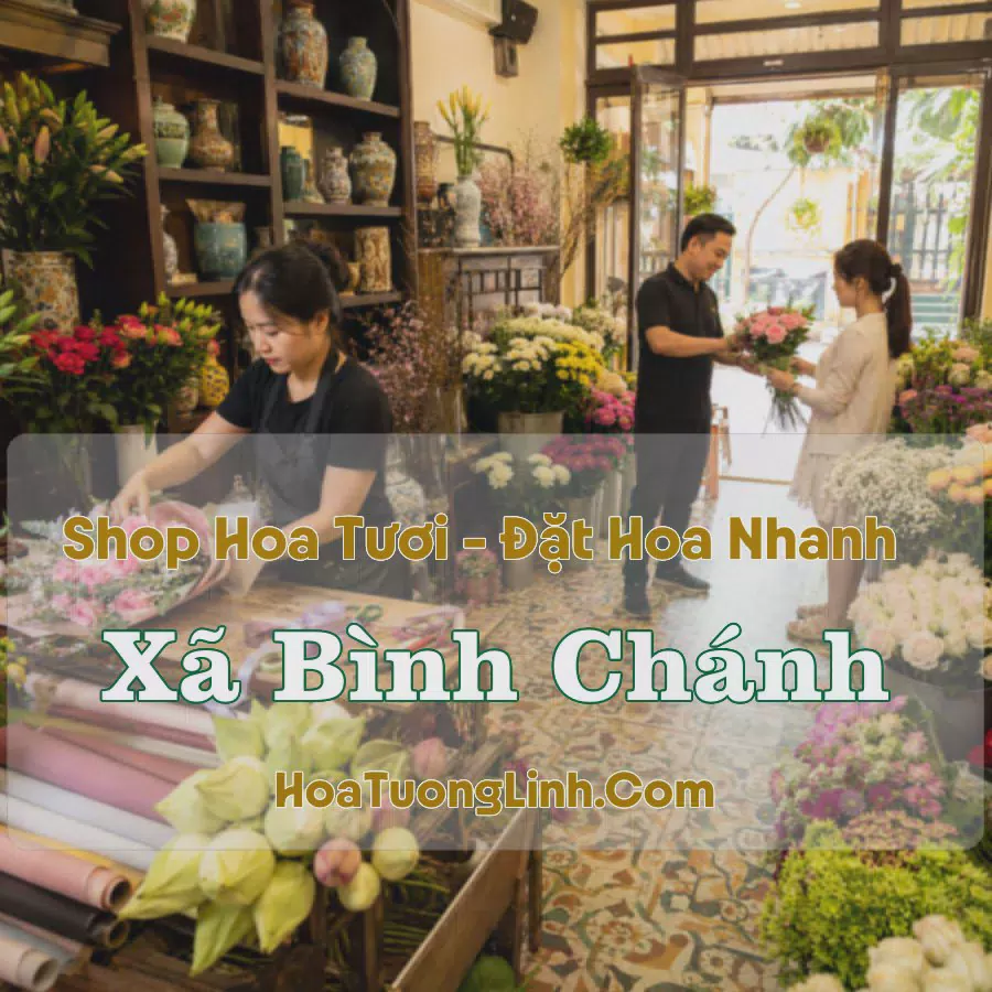 Đặt Hoa Online Xã Bình Chánh, TP.HCM - Tư Vấn Theo Yêu Cầu