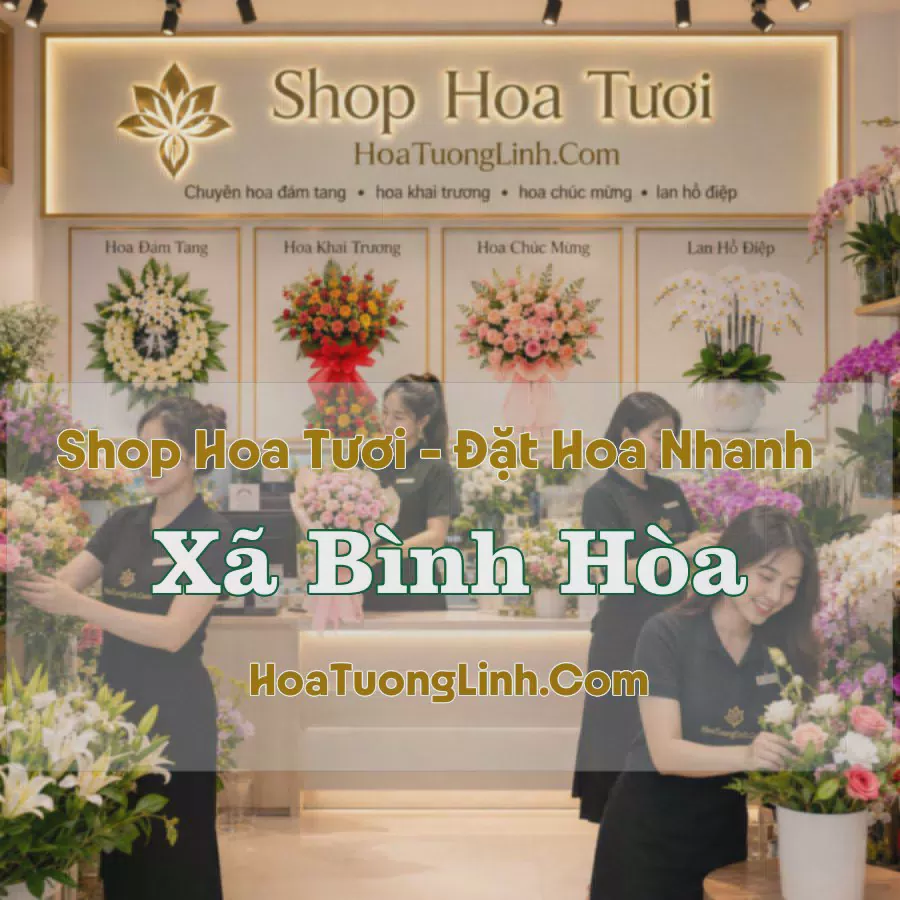 Giao Hoa Tươi Xã Bình Hòa, An Giang - Liên Hệ Chọn Mẫu