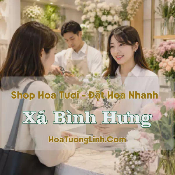 Cửa Hàng Hoa Tươi Xã Bình Hưng, TP.HCM