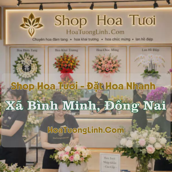 Đặt Hoa Xã Bình Minh, Đồng Nai - Tư Vấn Mẫu Phù Hợp