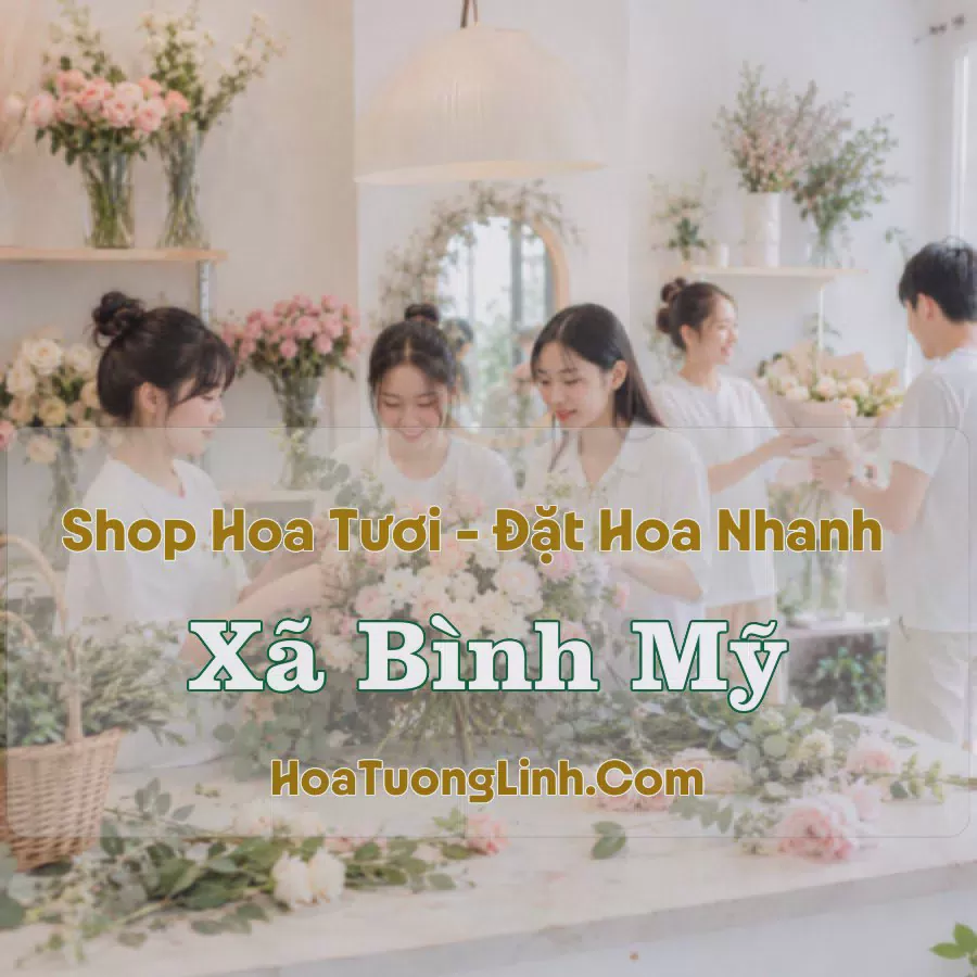 Shop Hoa Tươi Xã Bình Mỹ, TP.HCM - Giao Tận Nơi