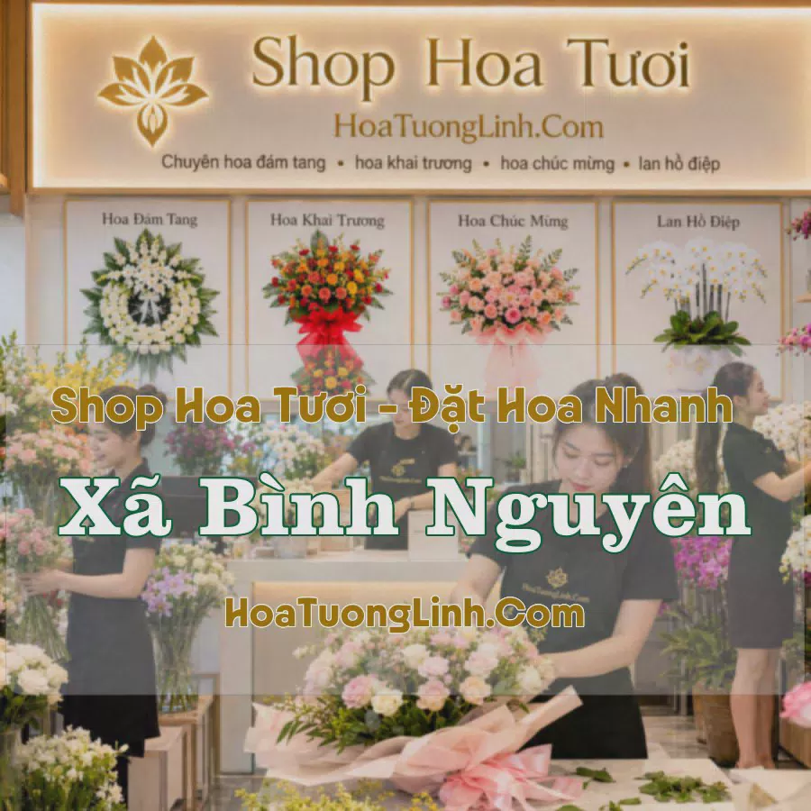 Shop Hoa Tươi Xã Bình Nguyên, Phú Thọ - Giao Tận Nơi