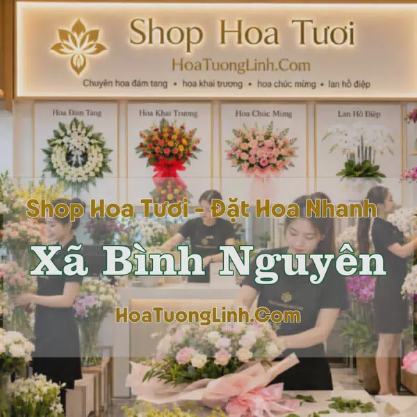 Shop Hoa Tươi Xã Bình Nguyên, Phú Thọ - Giao Tận Nơi