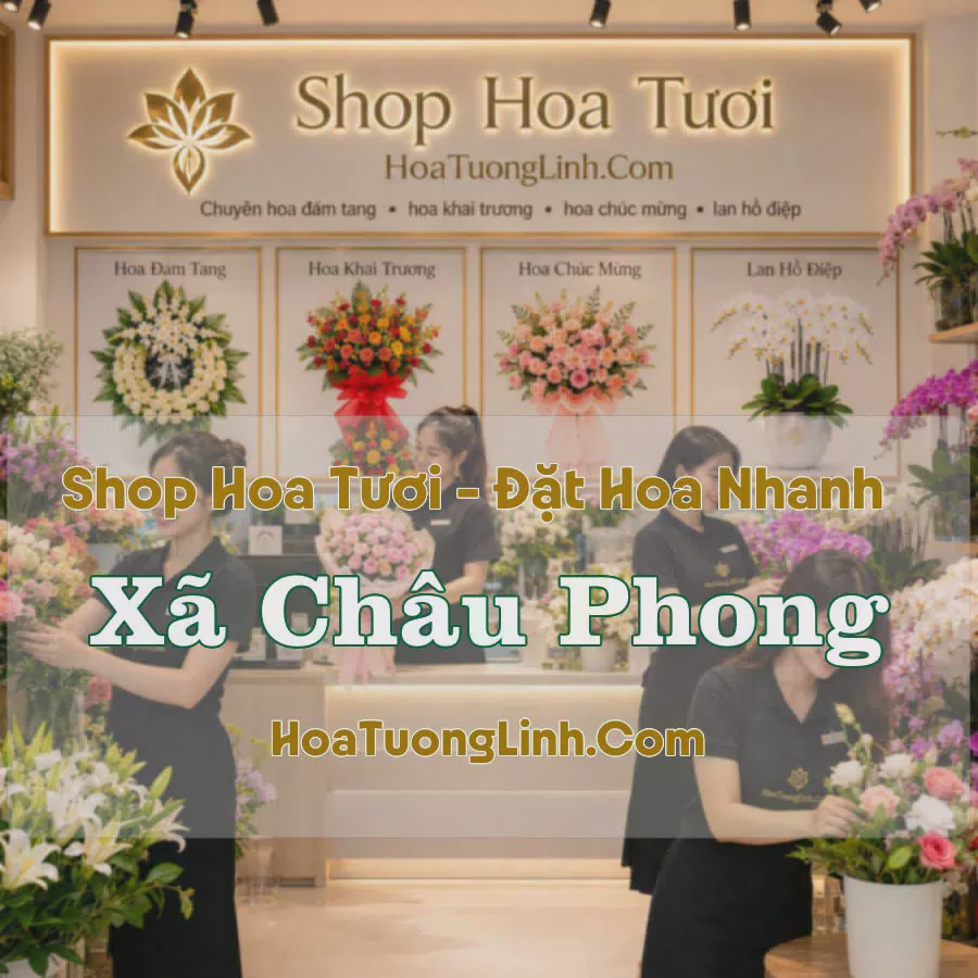 Giao Hoa Tươi Xã Châu Phong, An Giang - Liên Hệ Chọn Mẫu