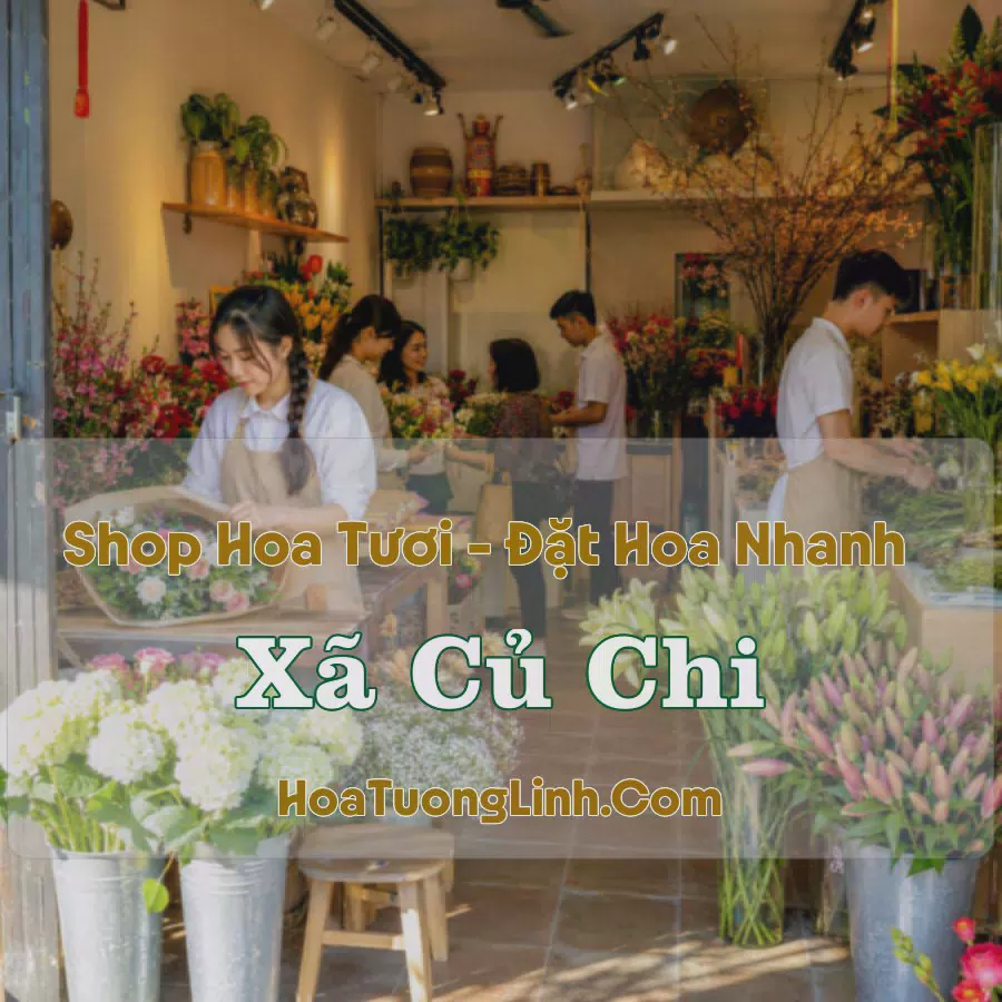 Tiệm Hoa Tươi Xã Củ Chi, TP.HCM - Đặt Hoa Online
