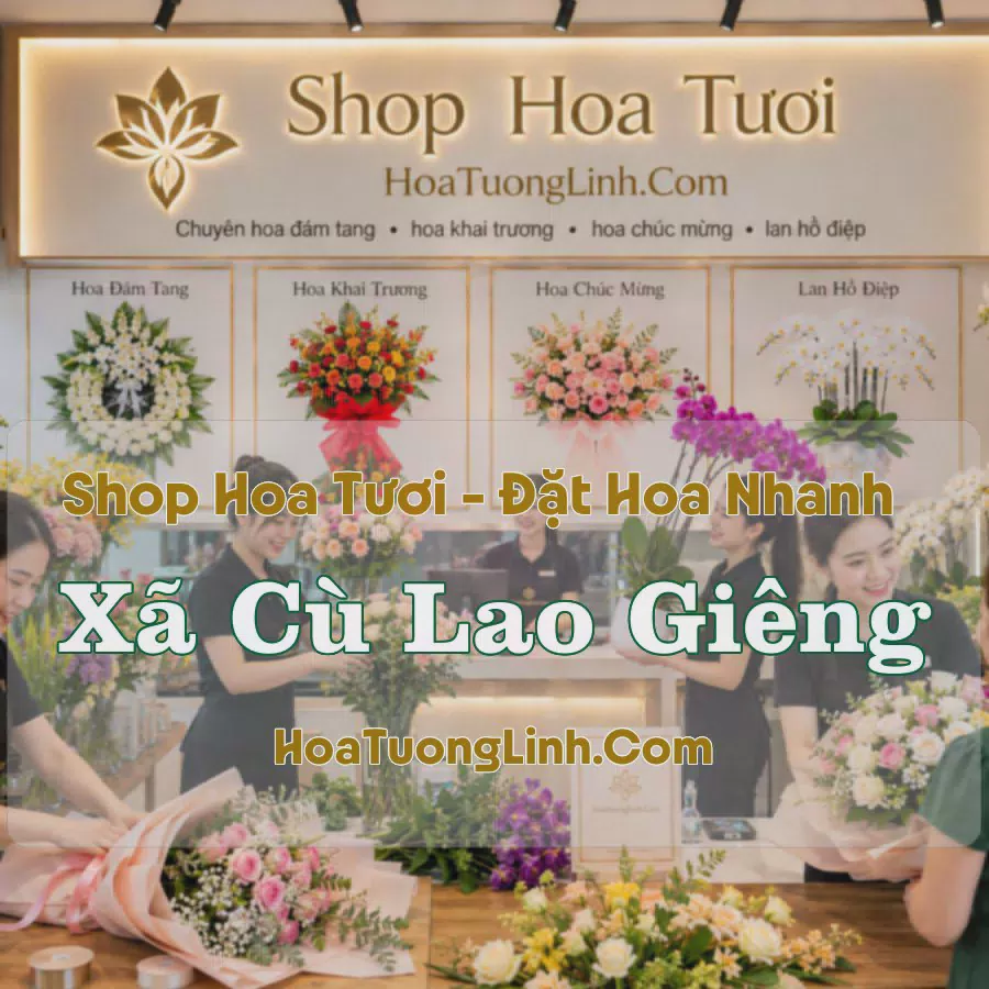 Đặt Hoa Xã Cù Lao Giêng, An Giang - Thiết Kế Theo Yêu Cầu