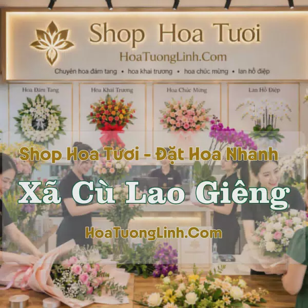Đặt Hoa Xã Cù Lao Giêng, An Giang - Thiết Kế Theo Yêu Cầu