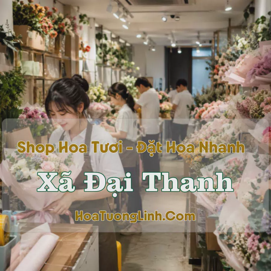 Giao Hoa Tươi Xã Đại Thanh, Hà Nội - Liên Hệ Chọn Mẫu