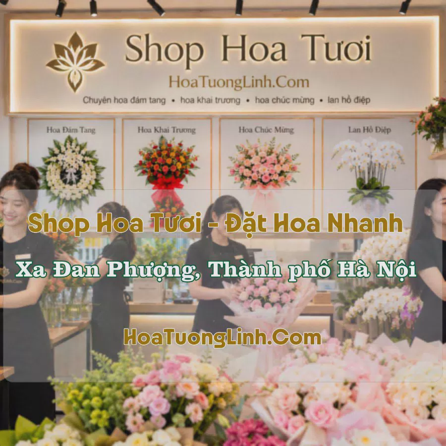 Shop Hoa Tươi Xã Đan Phượng, Hà Nội - Giao Tận Nơi