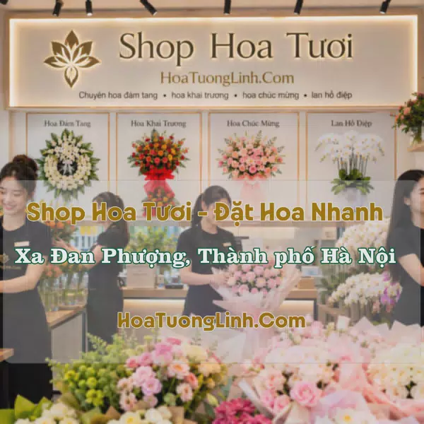 Shop Hoa Tươi Xã Đan Phượng, Hà Nội - Giao Tận Nơi